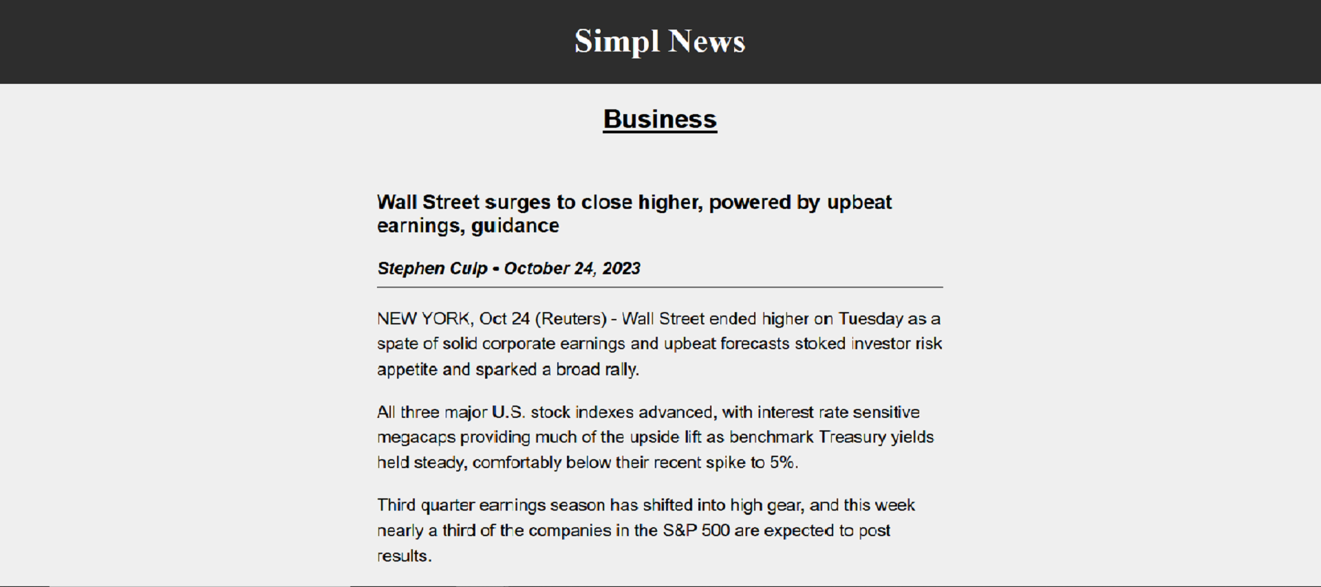 Image of Simpl News